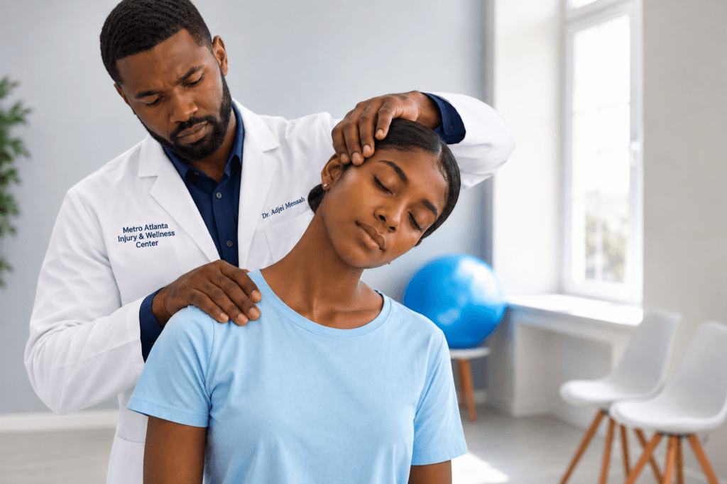 Whiplash treatment for car accident injuries for Fairburn injury victims