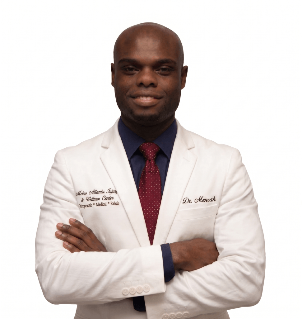 Dr. Adjei Mensah, male chiropractor in Atlanta